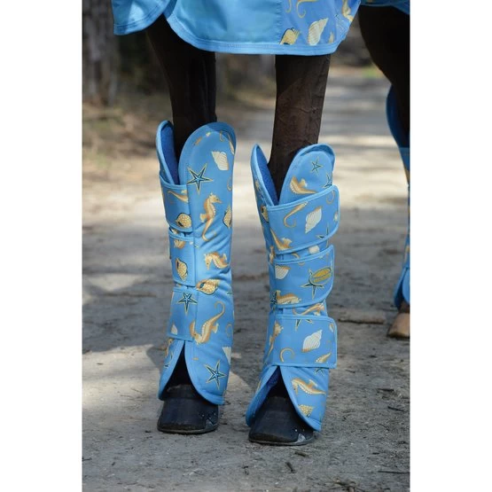 Weatherbeeta Transport Protectors Wide Tab Long 1200D Seahorse - Image 4