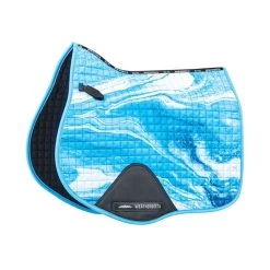 Weatherbeeta Prime Marble All Purpose Saddle Pad - Blue Swirl