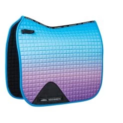 Weatherbeeta Prime Ombre Dressage Saddle Pad - Lagoon Mist