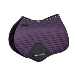 Weatherbeeta Prime Jump Shaped Saddle Pad - Purple Penant