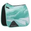 Weatherbeeta Prime Marble Dressage Saddle Pad - Turquoise Swirl