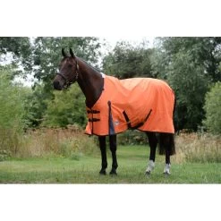 Weatherbeeta Comfitec Classic Standard Neck Lite - Orange/Iron Grey