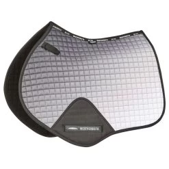 Weatherbeeta Prime Ombre Jump Shaped Saddle Pad - Grey