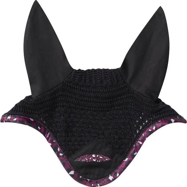 Weatherbeeta Prime Luxe Leopard Ear Bonnet - Image 2