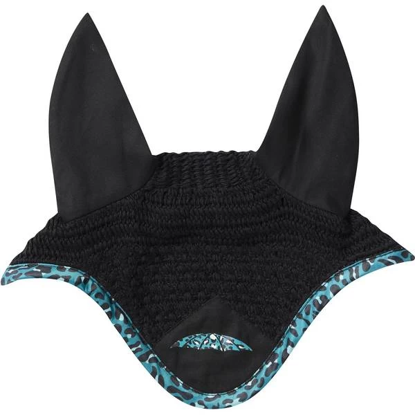 Weatherbeeta Prime Luxe Leopard Ear Bonnet - Image 3