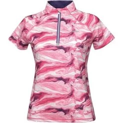 Weatherbeeta Ruby Printed Short Sleeve Riding Top Women