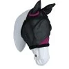 Weatherbeeta Fly Mask Comfitec Durable Mesh With Ears Black/Purple
