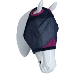 Weatherbeeta Fly Mask Comfitec Durable Mesh Navy/purple