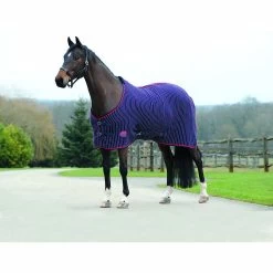 Cooler Rug WeatherBeeta Waffle Dark Blue-Red