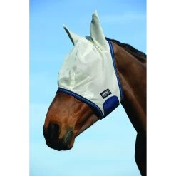 Fly Mask WeatherBeeta ComFiTec Airflow Grey-Blue