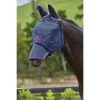 Fly Mask WeatherBeeta ComFiTec Ears & Nose Dark Blue-Purple