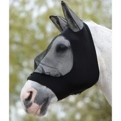 Fly Mask WeatherBeeta Stretch Eye With Ears Black-Black