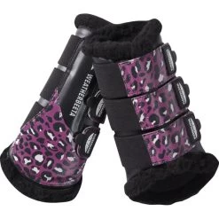 Weatherbeeta Tendon Boots Leopard Pink Leopard