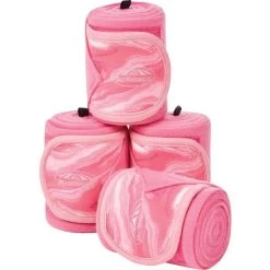 Weatherbeeta Bandages Swirl Marble Fleece Pink 3,5m