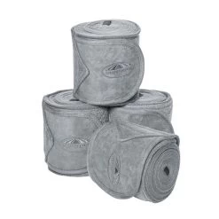 Weatherbeeta Fleece Bandages Prime 4 Pieces Grey 3,5m