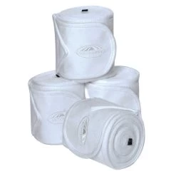 Weatherbeeta Fleece Bandages Prime 4 Pieces White 3,5m